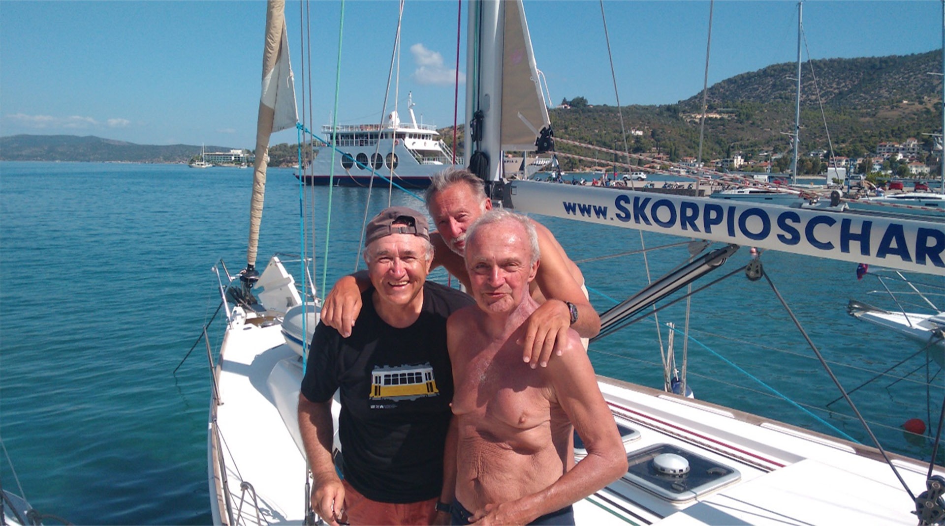 4-week cruise around the Peloponnese - Part 1, From Nidri to Kyparissia
